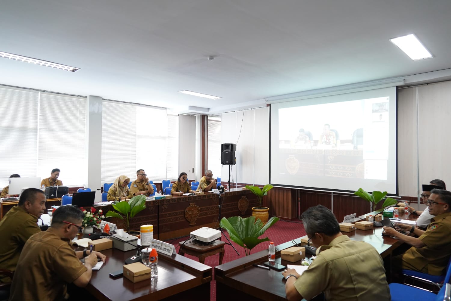 Asisten Adum Sri Suwanto Pimpin Rapat Persiapan Kegiatan Hari Anak Yatim