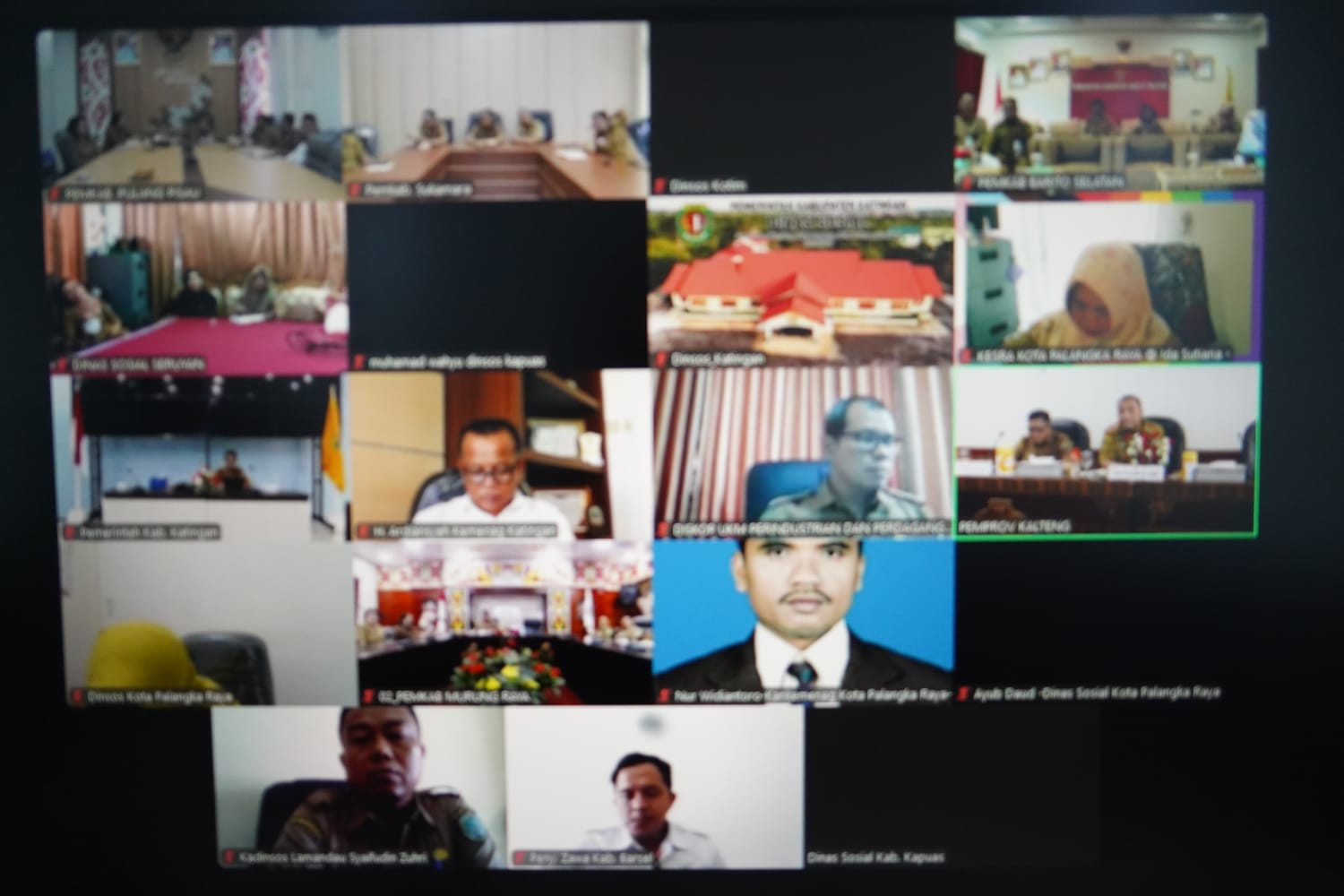 Asisten Adum Sri Suwanto Pimpin Rapat Persiapan Kegiatan Hari Anak Yatim