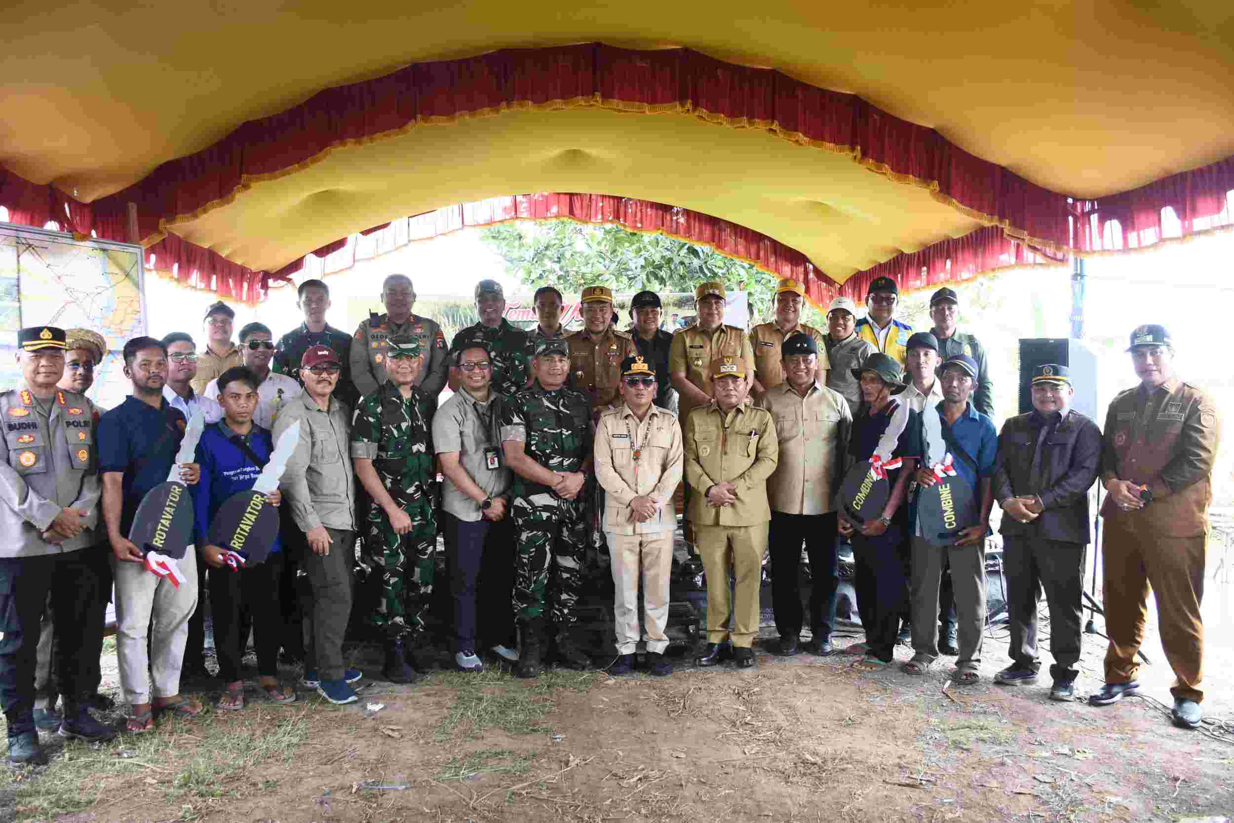 Dinas Ketahanan Pangan Prov. Kalteng Terus Kawal Panen Raya