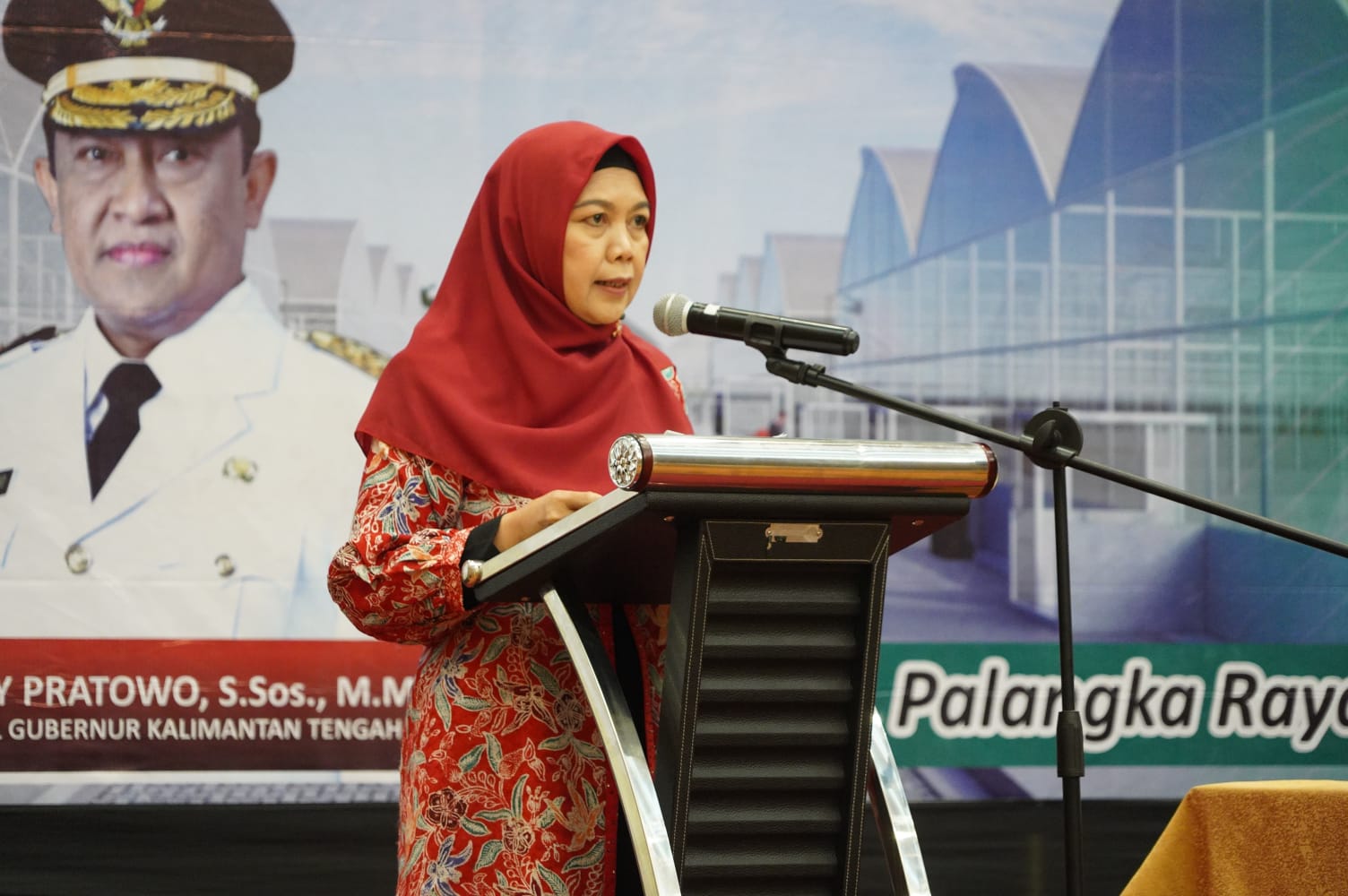 Asisten Ekbang Sri Widanarni Berharap Dengan Adanya Riset yang Dilakukan Akan Dapat Membawa Angin Segar Bagi Peningkatan Produksi Pertanian