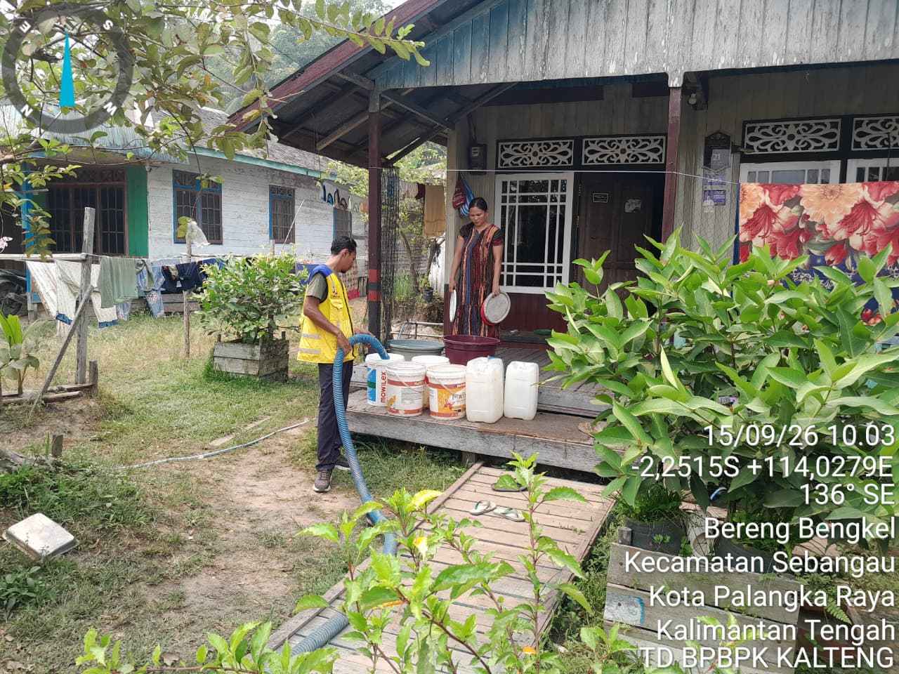 Pemprov Kalteng Salurkan 113.700 Liter Air Bersih bagi Masyarakat Terdampak Kekeringan