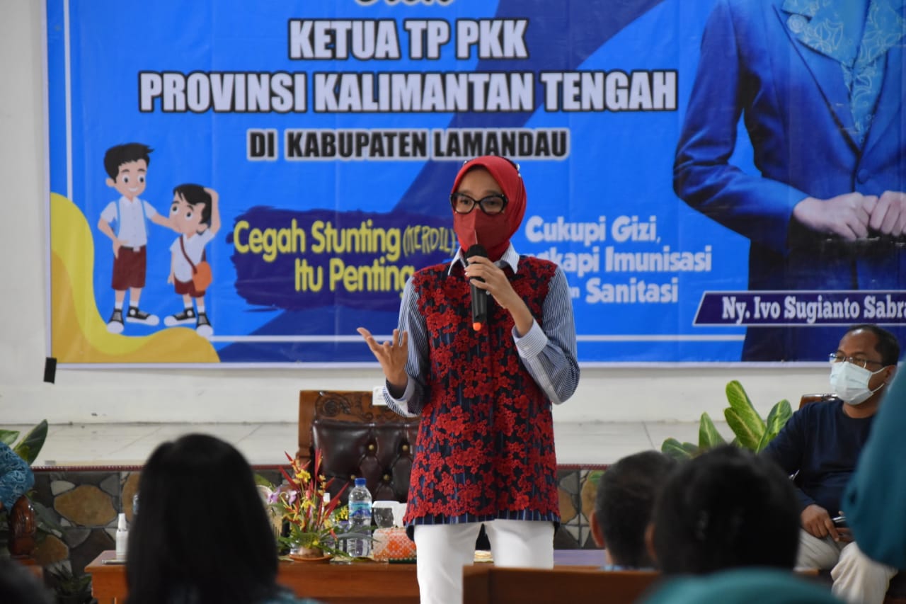 Ivo Sugianto Sabran : Pastikan Kesehatan dan Kecukupan Gizi Pada 1000 Hari Pertama Kehidupan