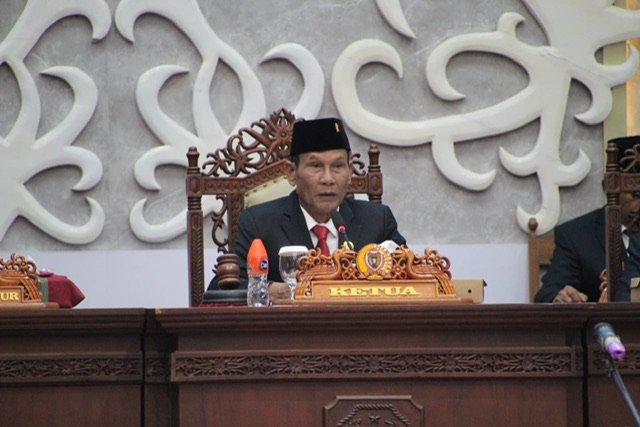 Wagub Kalteng Edy Pratowo Hadiri Rapat Paripurna ke-8 Masa Persidangan I Tahun Sidang 2025