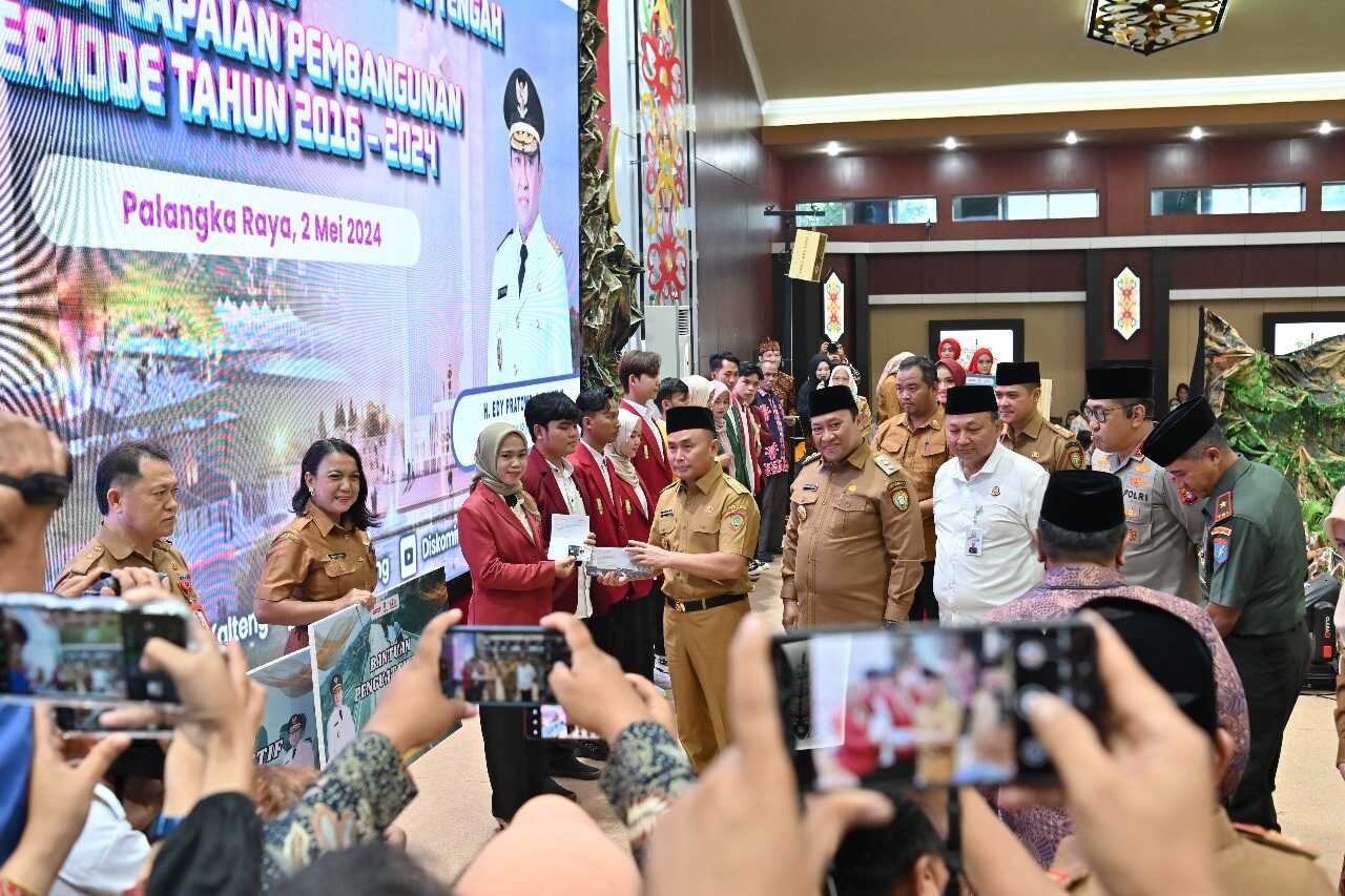 Gubernur Kalteng Sugianto Sabran Dukung Program Makan Bergizi Gratis , Program Sekolah Gratis Serta Program Kuliah Gratis