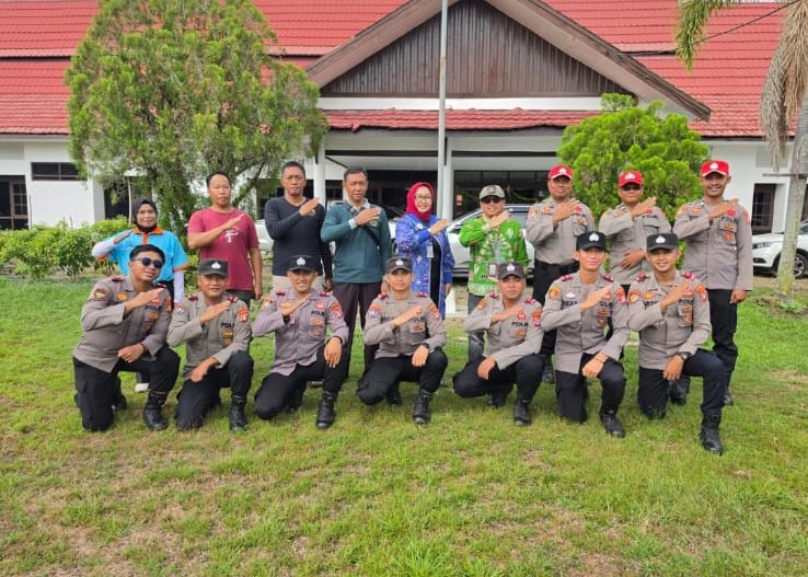 Dinas TPHP Kalteng Fasilitasi Dikbangspes Polri untuk Optimalisasi Lahan Hortikultura