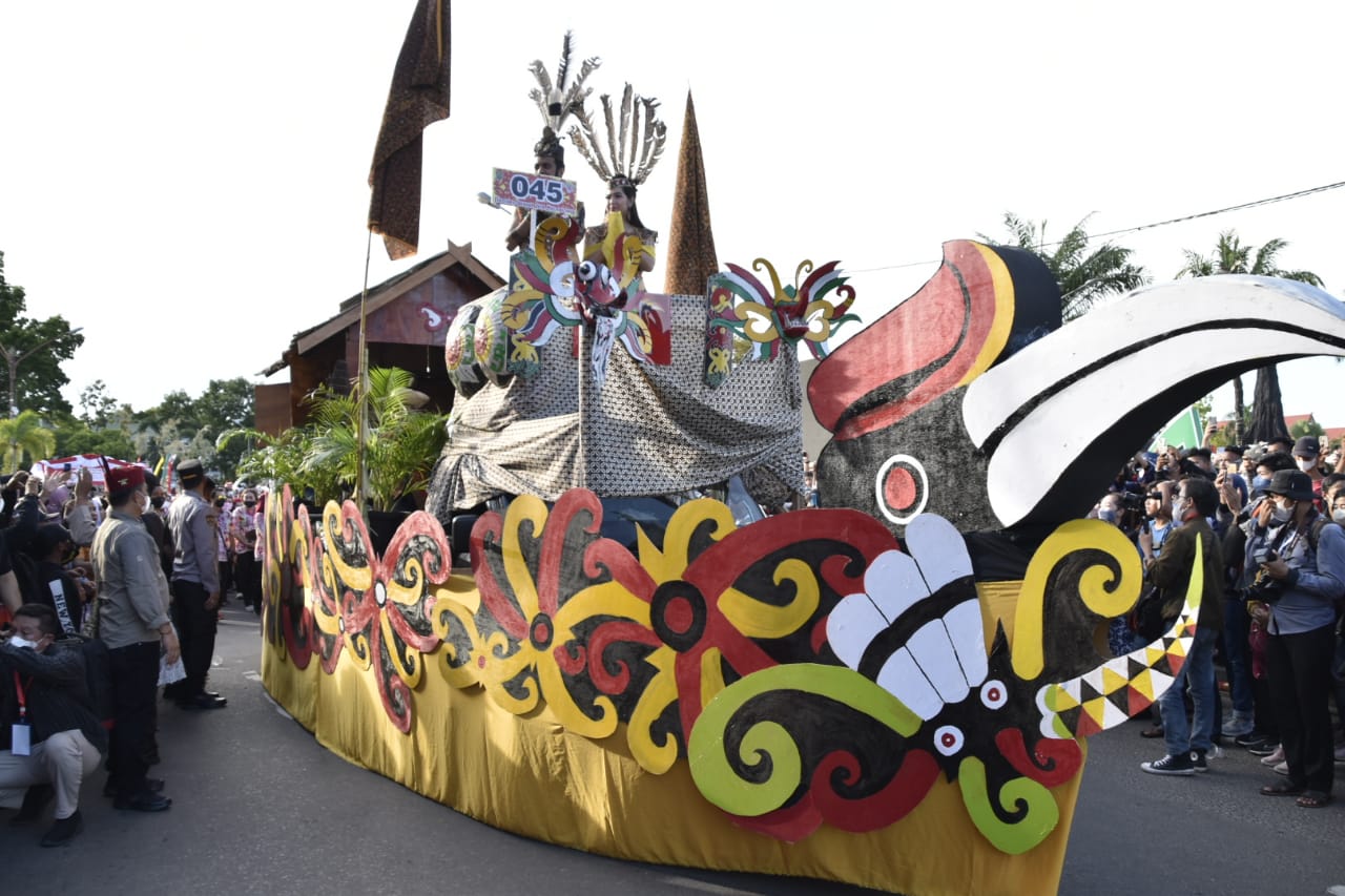 Gubernur Kalteng Buka Secara Resmi Festival Budaya Isen Mulang Tahun 2022