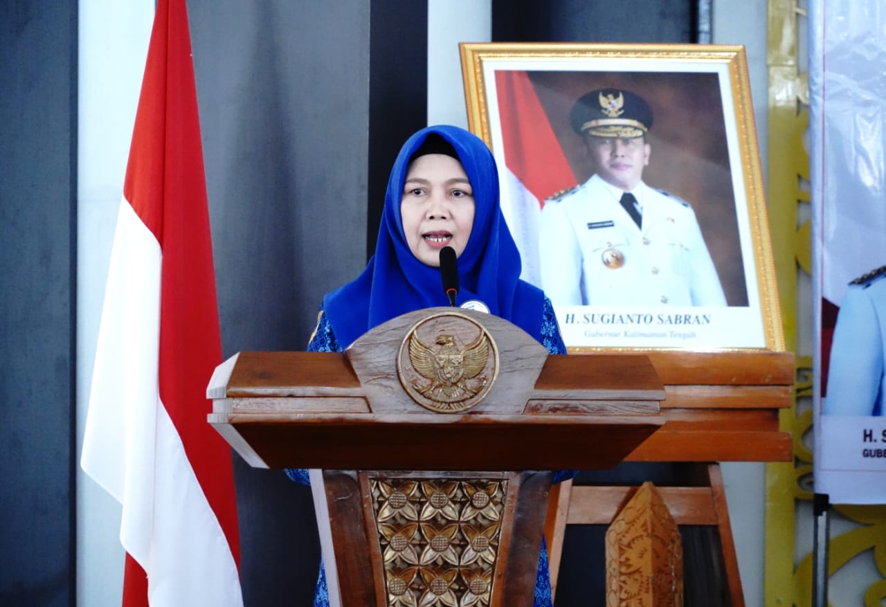 Kepala Badan Pengembangan Sumber Daya Manusia Prov. Kalteng Tutup Secara Resmi Pelatihan Dasar CPNS