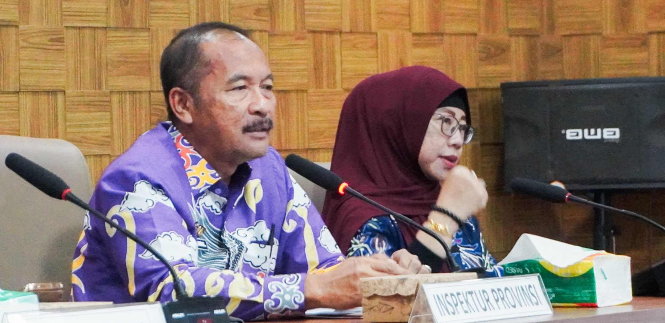 Inspektur Daerah Prov. Kalteng Saring Pimpin Entry Meeting Pengawasan Umum dan Teknis