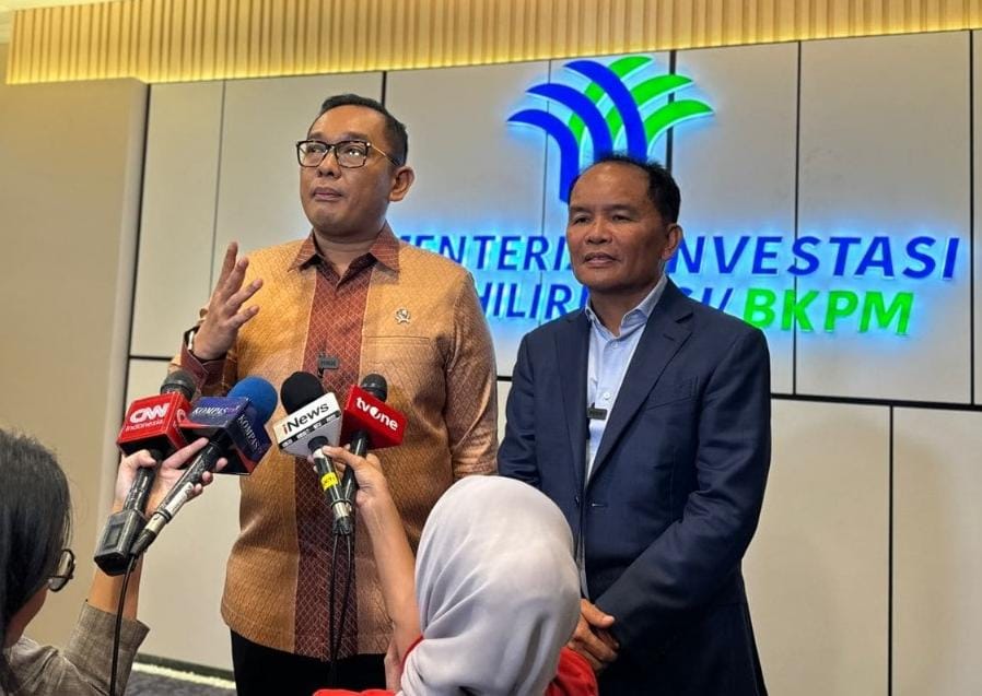 Gubernur Kalteng Agustiar Sabran Gelar Rakor Bersama Wamen Investasi dan Hilirisasi/Kepala BKPM RI Todotua Pasaribu