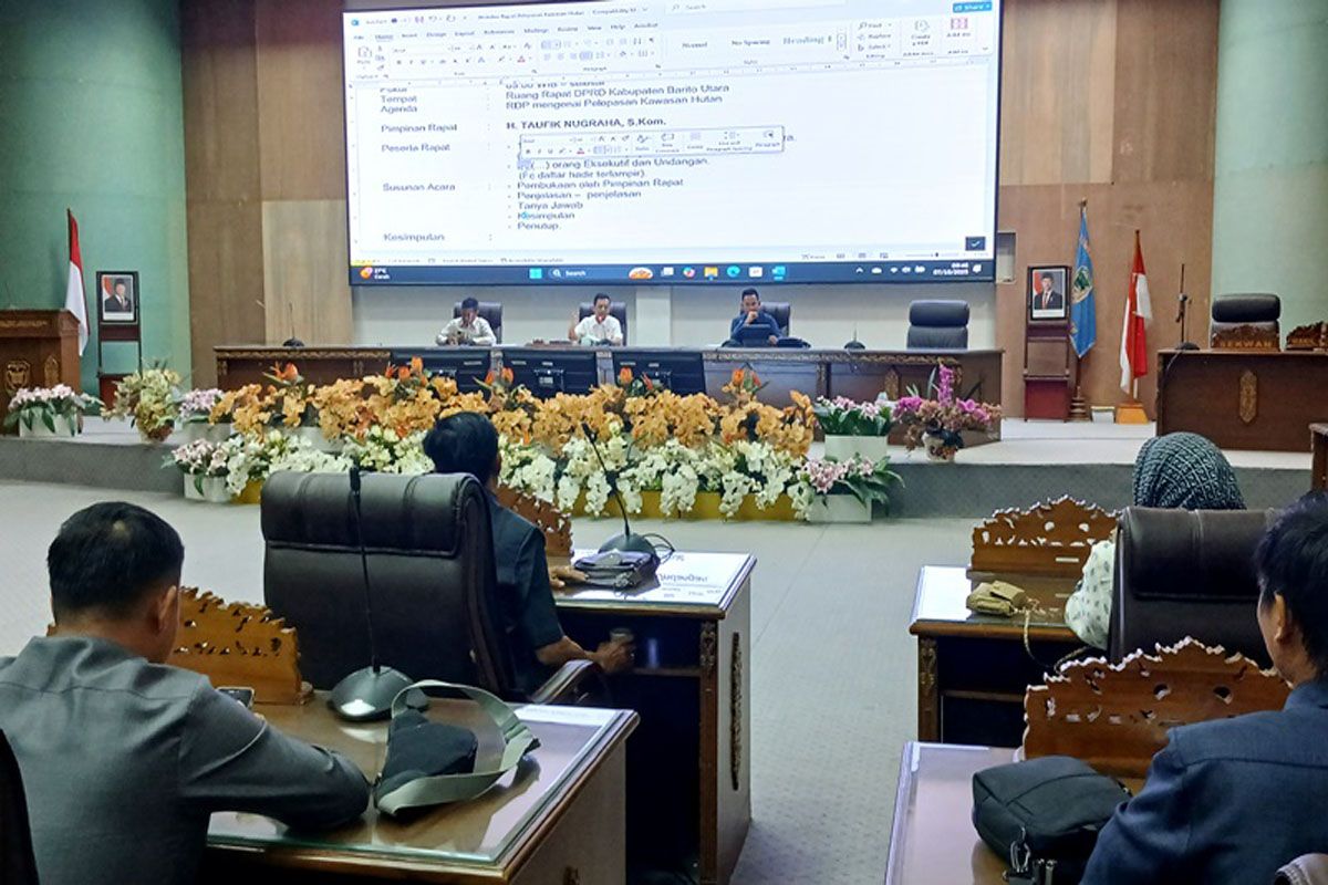 Permasalahan Lahan dan Kawasan Hutan, DPRD Barut Sepakat Bentuk Pansus Reforma Agraria