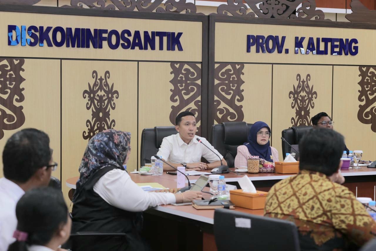 Komisi Informasi Prov. Kalteng Gelar Tahapan Presentasi Monev Keterbukaan Informasi Publik