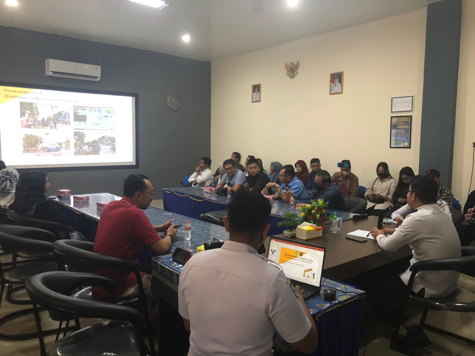Launching Hasil Survei IKM Dishub Kota Palangka Raya Tahun 2022