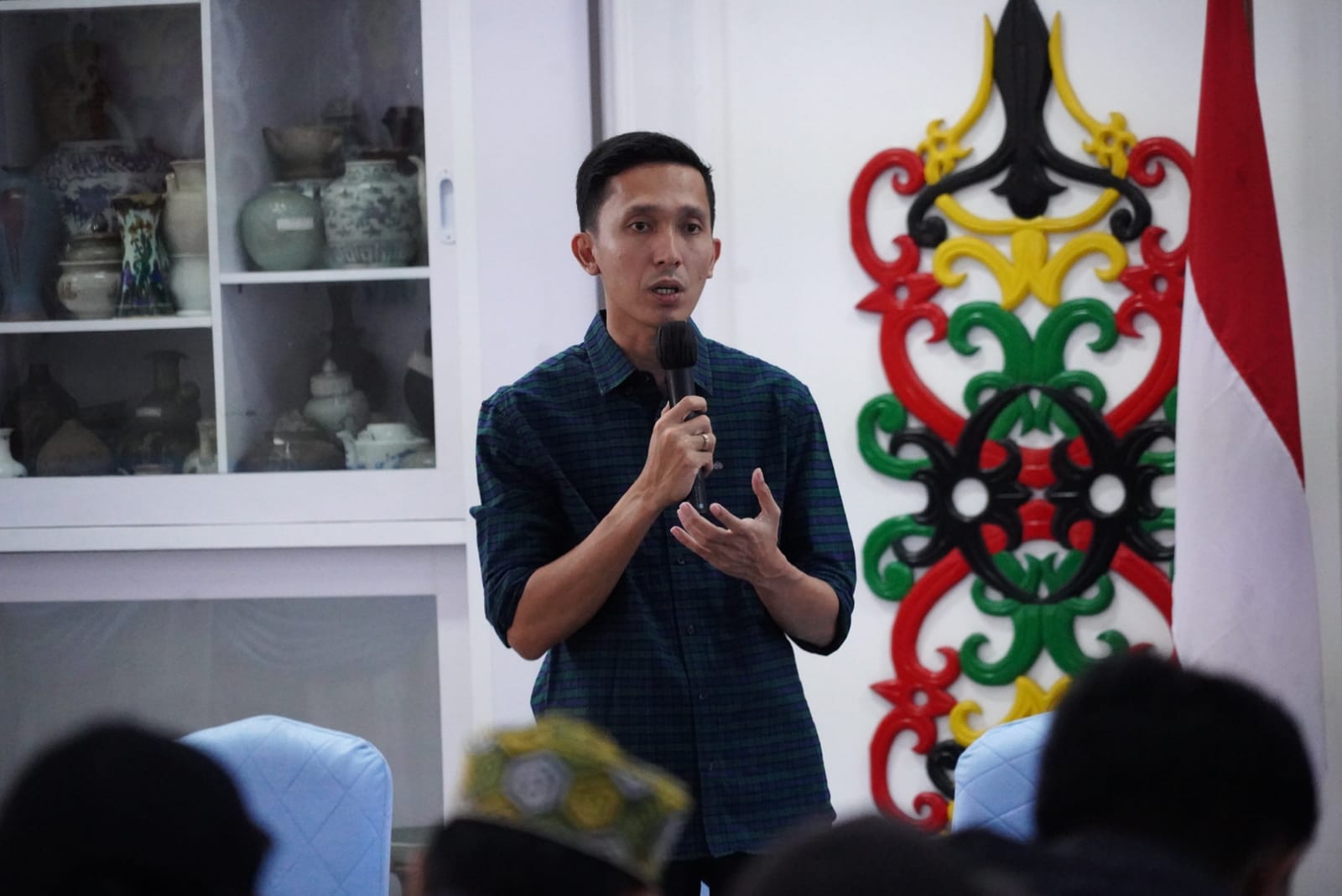 Dorong Keterbukaan Informasi, Pemprov Kalteng Temui Insan Pers di Istana Isen Mulang