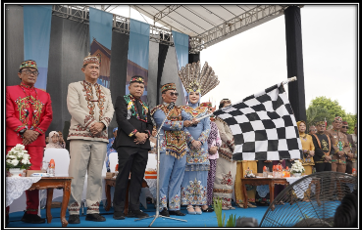 DPMPTSP Kalteng Tampilkan Atraksi Budaya Bernilai Filosofi pada FBIM 2026