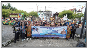 DPMPTSP Kalteng Tampilkan Atraksi Budaya Bernilai Filosofi pada FBIM 2026