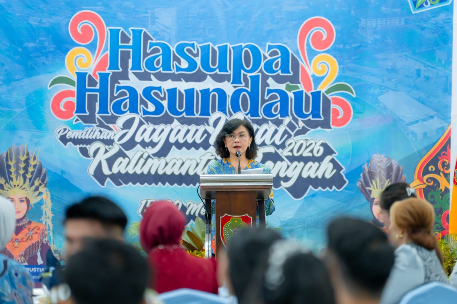Pj. Sekda Kalteng Linae Victoria Aden, Hadiri Pengambilan Sumpah Dewan Juri FBIM 2026