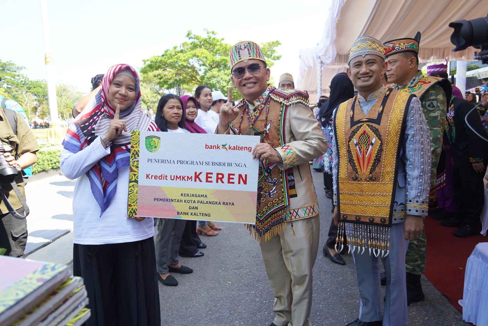 Gubernur Kalteng Agustiar Sabran Pimpin Upacara Hari Jadi Palangka Raya
