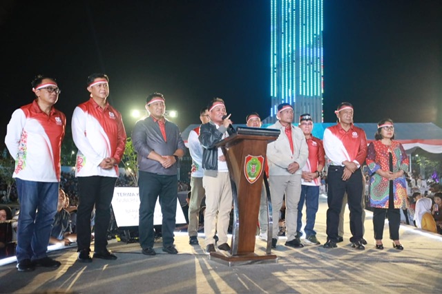 Acara Rutin Huma Betang Night Bertepatan Dengan Peringatan HUT ke-80 Kemerdekaan Republik Indonesia