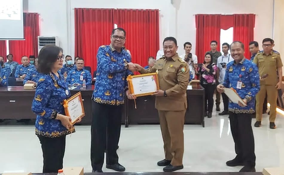Sekretaris DPRD H. Pajarudinnoor Hadiri Entry Meeting Pemeriksaan Regular Perangkat Daerah
