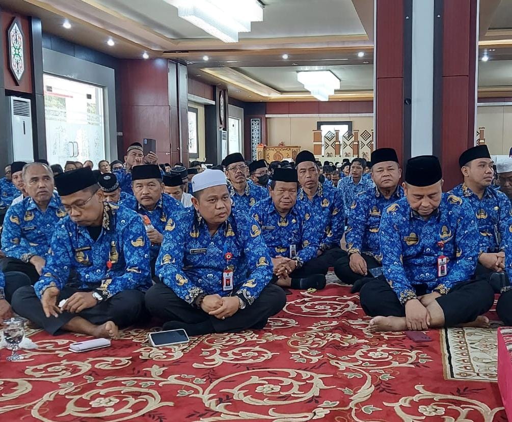 Sekretaris DPRD H. Pajarudinnoor Ikuti Acara Tabligh Akbar KORPRI