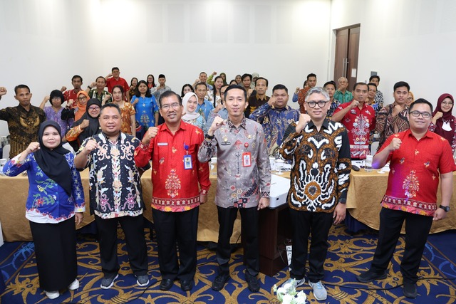 UPT. BPSM Dinas Perdagangan dan Perindustrian Prov. Kalteng  Gelar Bimtek Penyusunan Dokumen SNI Pasar Rakyat (SNI 8152:2021)