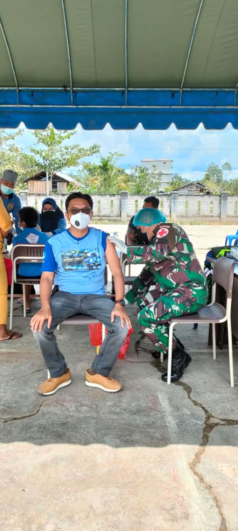 Sahli Herson B. Aden : Komitmen Gubernur Kalteng Untuk Menuntaskan Vaksinasi Hingga Ke Pelosok Daerah Secara Merata