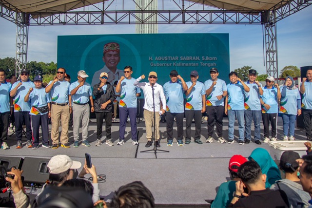 Gubernur Kalteng Agustiar Sabran Apresiasi Layanan Keuangan Fitur QRIS Melalui Aplikasi Betang Mobile Oleh PT. Bank Kalteng