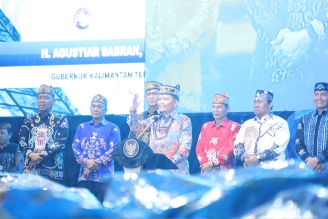Gubernur Kalteng Agustiar Sabran Buka Festival Budaya Isen Mulang (FBIM) Tahun 2025