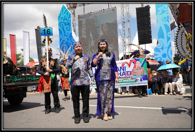 DPMPTSP Prov. Kalteng Turut Partisipasi Dalam Karnaval Budaya FBIM