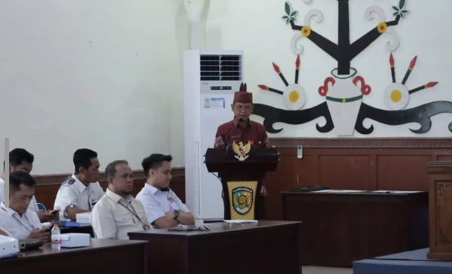 Plt. Kadis Perkimtan Kalteng Buka Rakor dan Sinergi Penanganan Permasalahan Perumahan Perkotaan