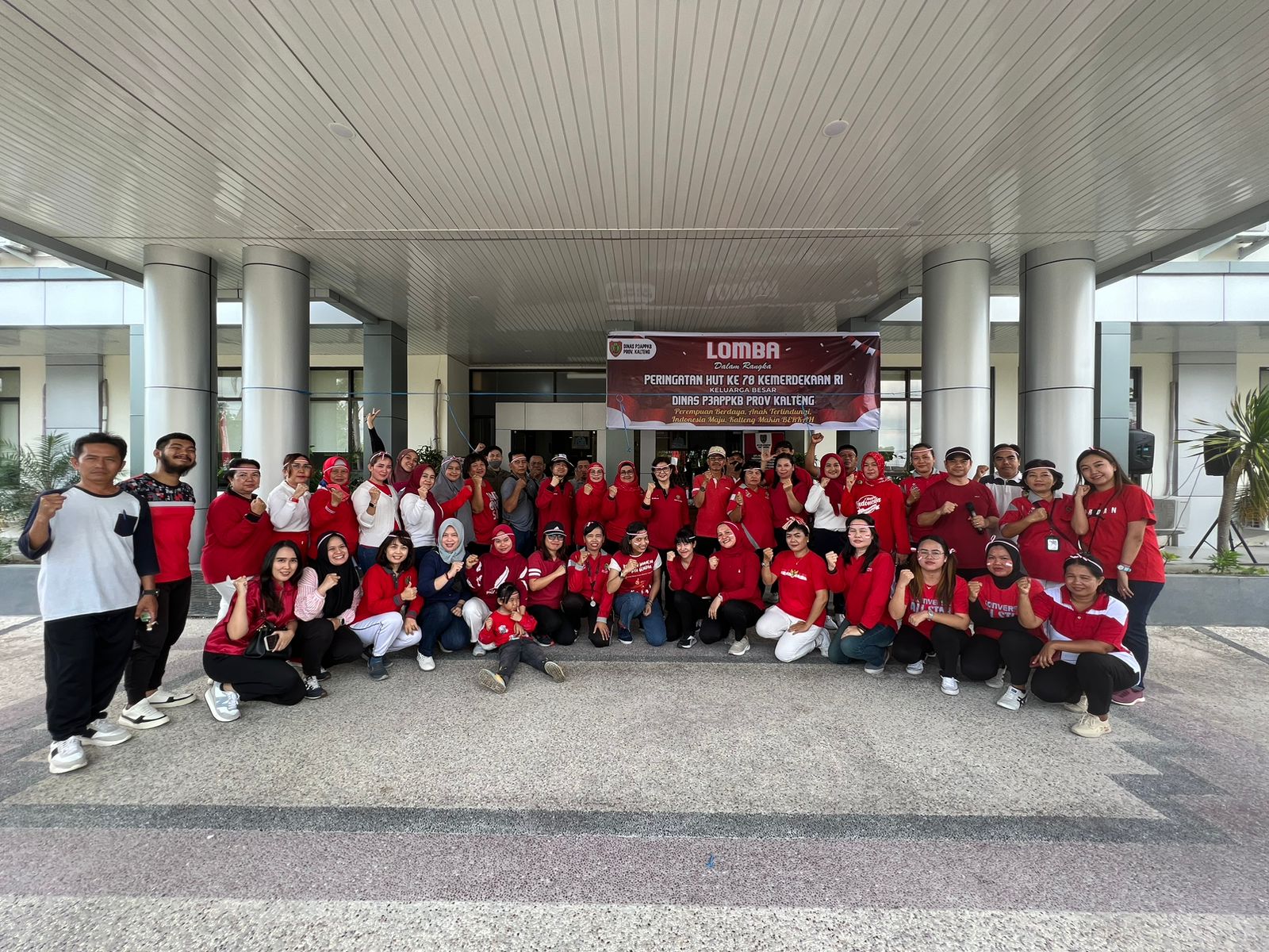 DP3APPKB Prov. Kalteng Gelar Berbagai Perlombaan Dalam Rangka Meriahkan HUT ke-78 Kemerdekaan RI