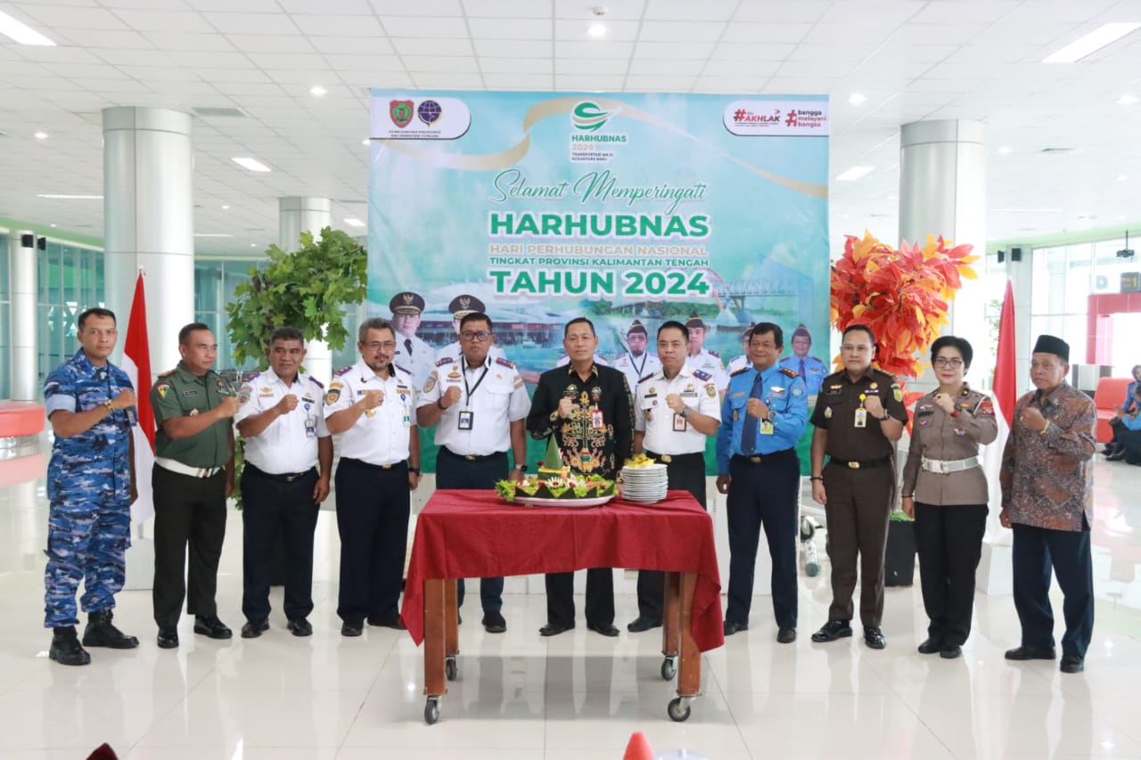 Pemprov Kalteng Melalui Dinas Perhubungan Laksanakan Upacara Peringati Hari Perhubungan Nasional Tahun 2024