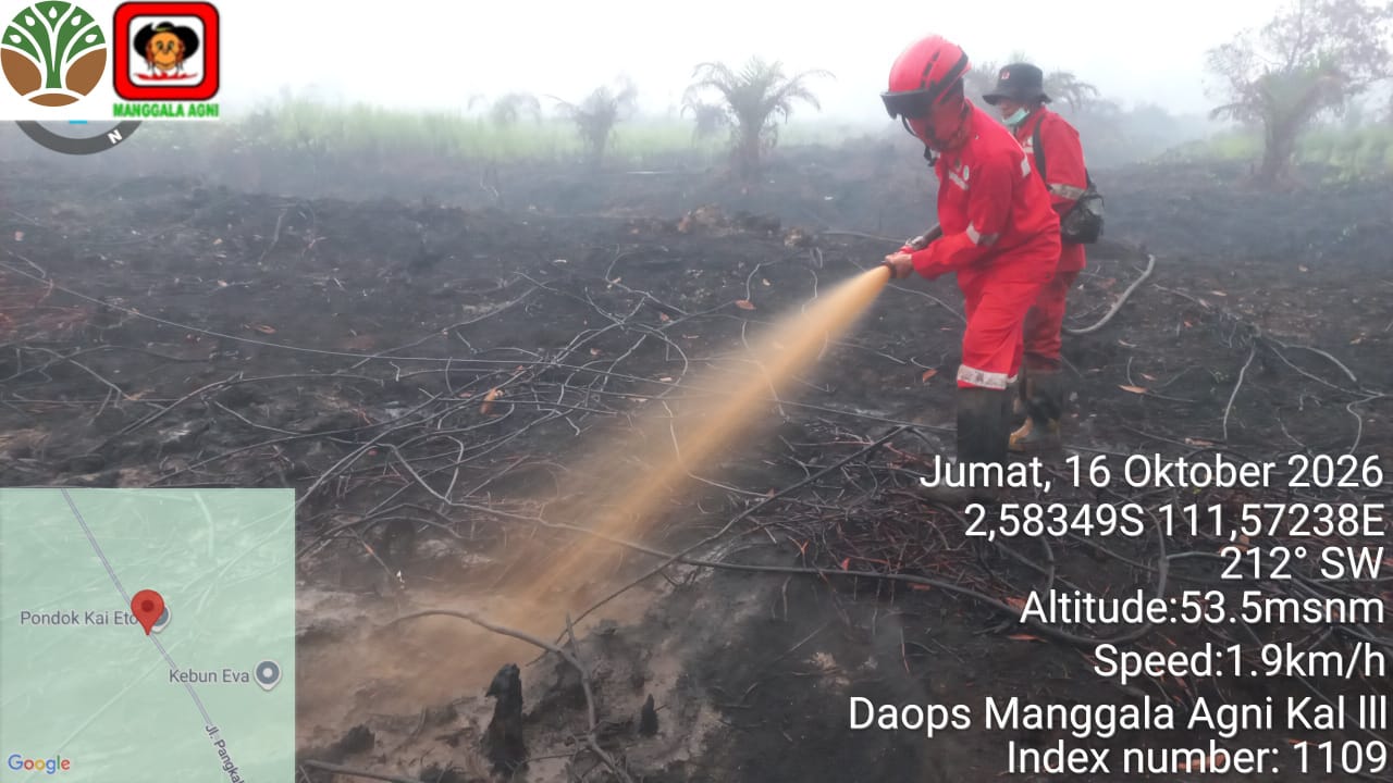 Pemprov Kalteng Siagakan 5.612 Sarpras Penanganan Karhutla dan Salurkan Air Bersih bagi Masyarakat