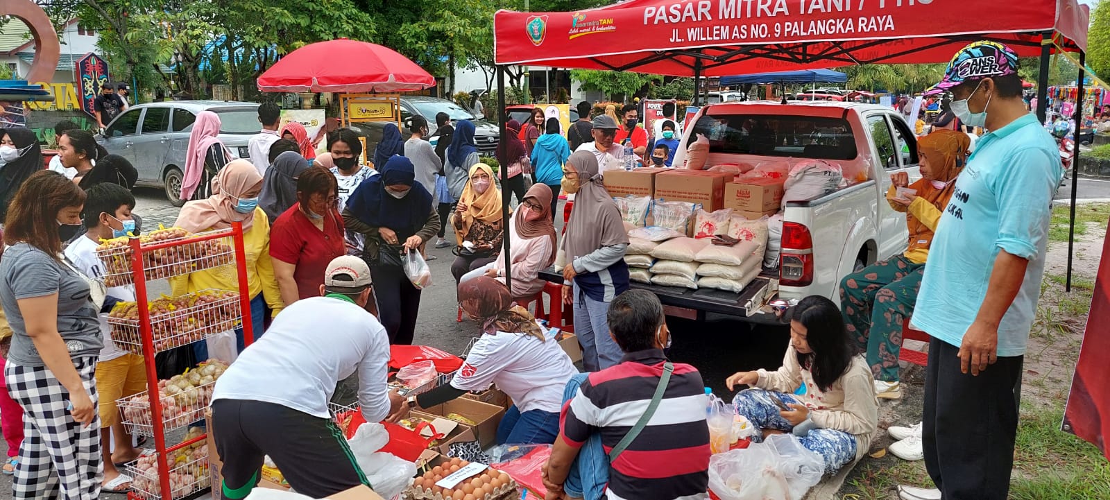 Pemprov. Kalteng Gelar Pangan Murah Di Area CFD
