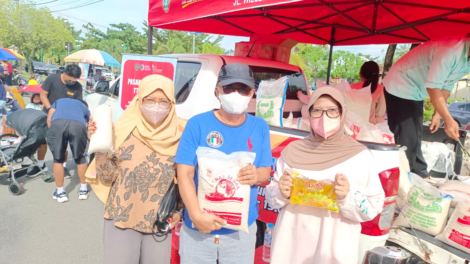 Pemprov. Kalteng Gelar Pangan Murah Di Area CFD