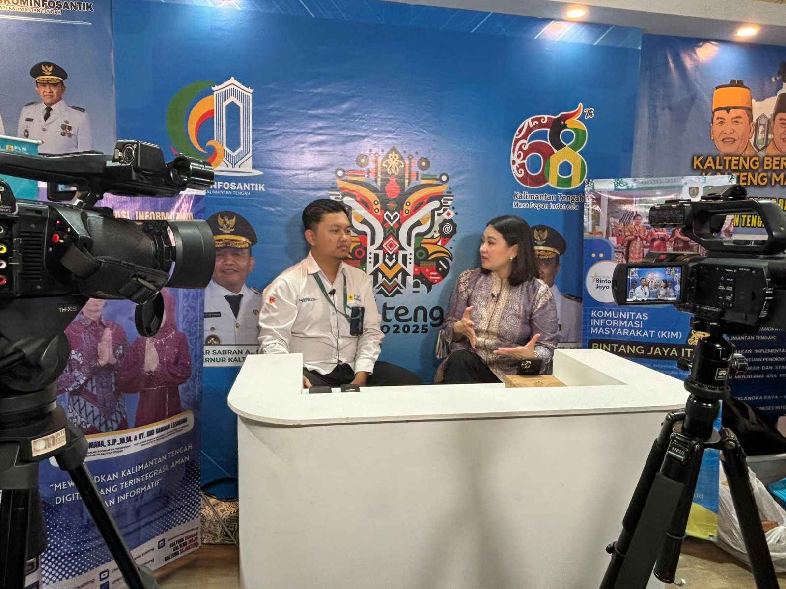 Diskominfosantik Prov. Kalteng Gelar Podcast Kemudahan Akses Layanan Listrik Melalui Aplikasi Digital
