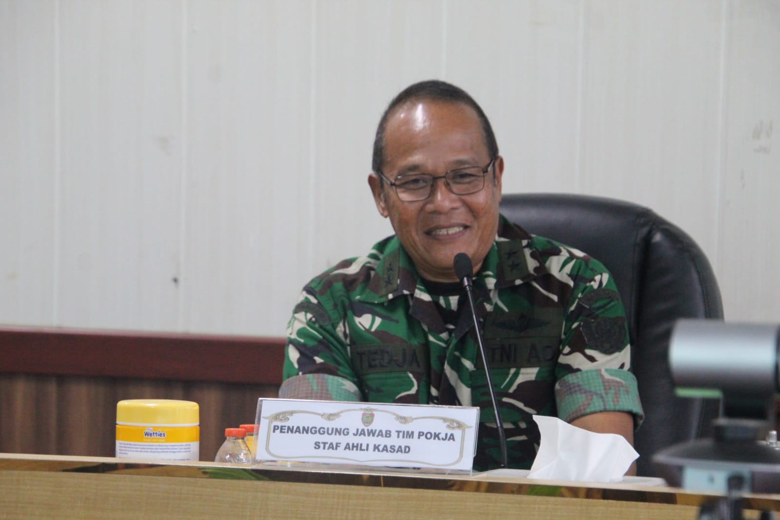 Pj. Sekda Kalteng, Linae Victoria Aden, Terima Audiensi Tim Pokja Staf Ahli Kasad