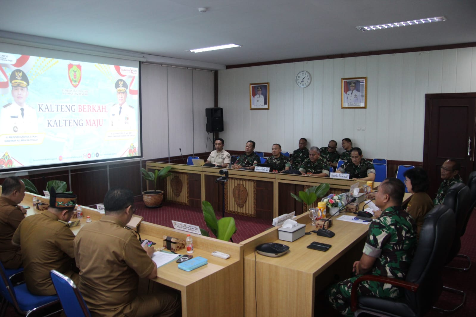 Pj. Sekda Kalteng, Linae Victoria Aden, Terima Audiensi Tim Pokja Staf Ahli Kasad