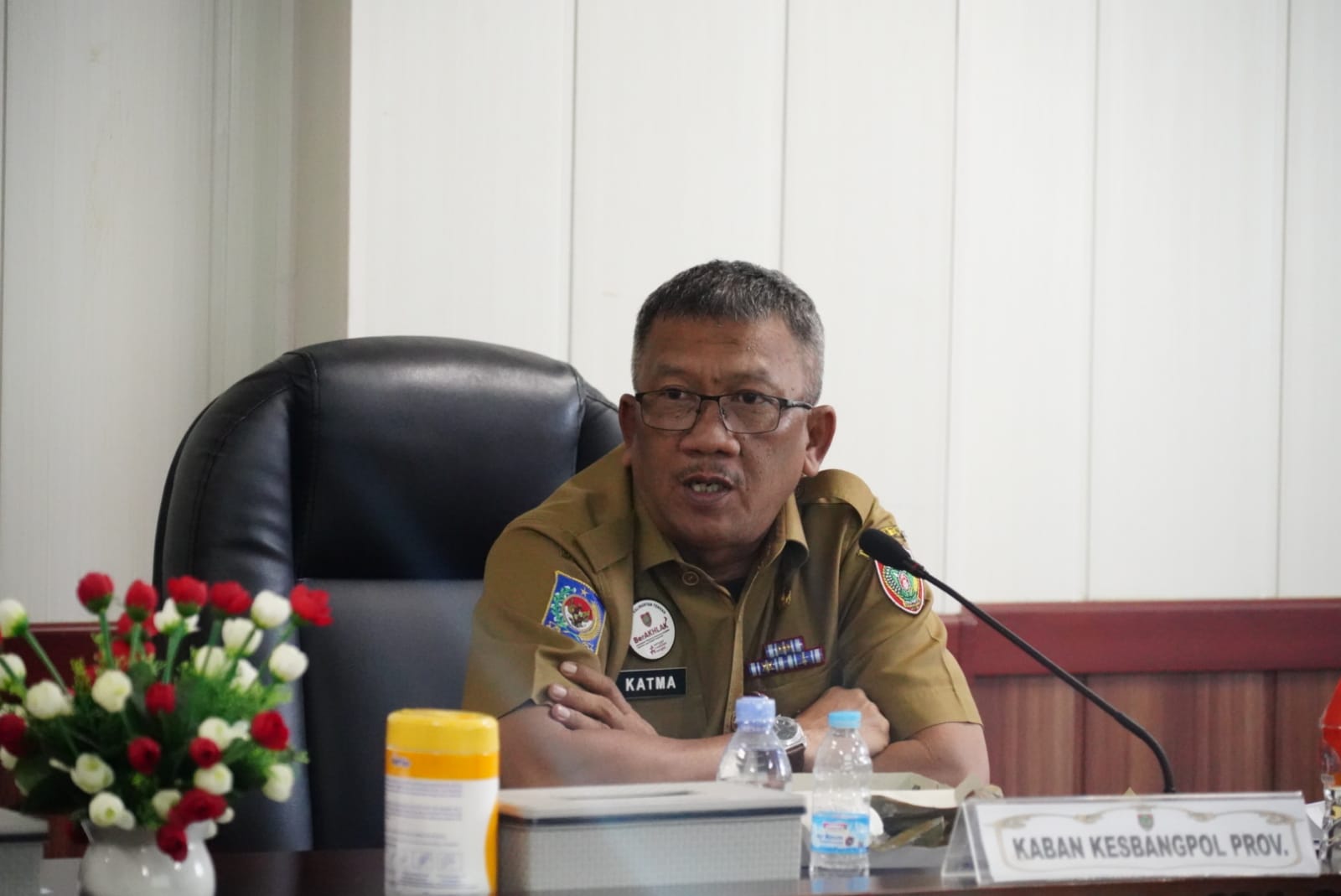 Menyemarakkan HUT ke 78 Kemerdekaan RI Tahun 2023, Pemprov Kalteng Gelar Rapat Persiapan Gerakan Pembagian Bendera Merah Putih
