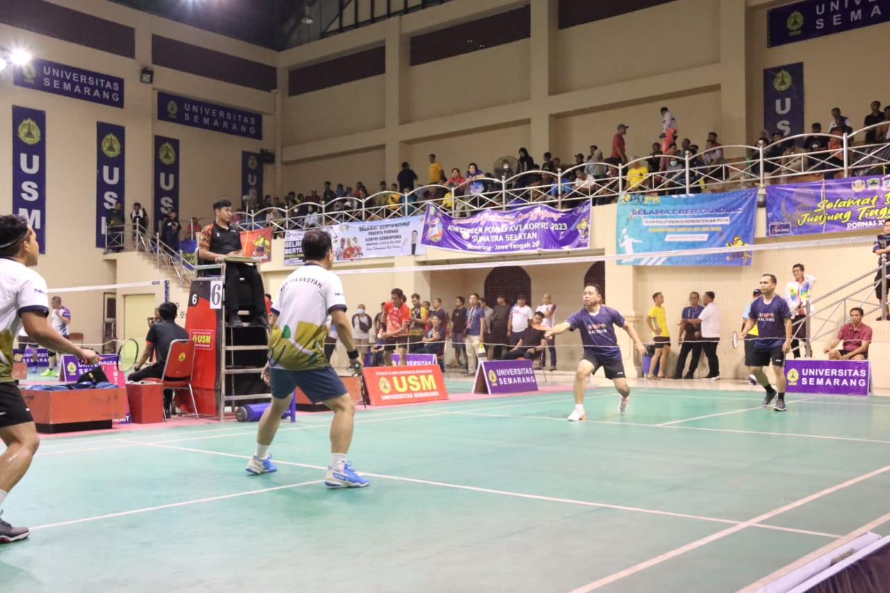 Hari Keempat PORNAS KORPRI XVI 2023, Kontingen Kalteng Masih Bertanding di Cabor Bulu Tangkis, Tenis Meja dan Balap Sepeda