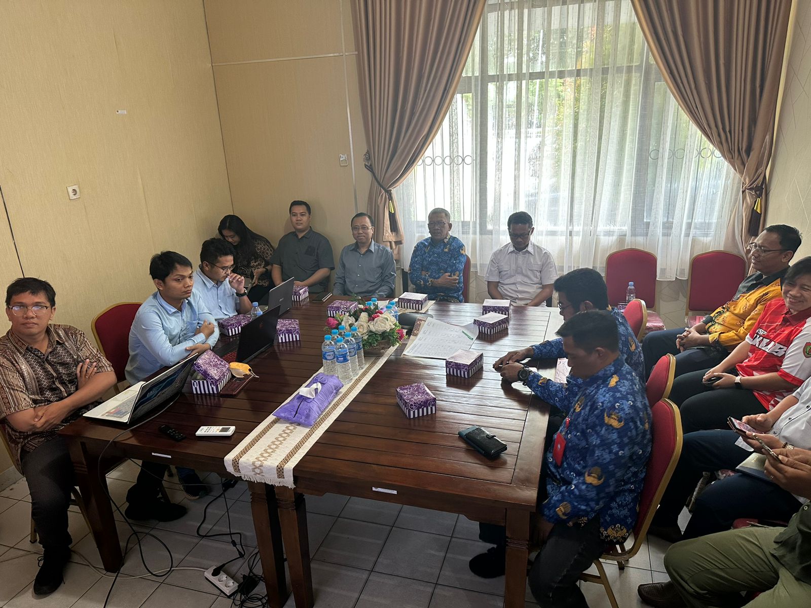 Badan Kesbangpol Gelar Presentasi Rancangan Aplikasi Sistem Informasi Ketahanan Ekonomi, Kerawanan Sosial dan Sistem Informasi Hitung Pemilu-Pilkada 2024