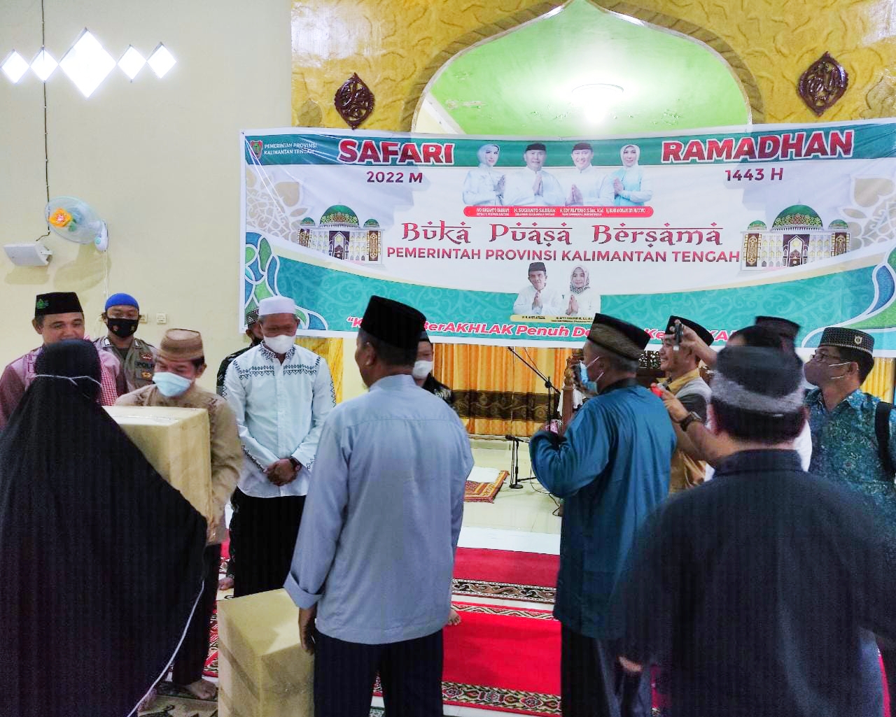 Pemprov Kalteng Gelar Safari Ramadan Di Masjid Ar-Rahman
