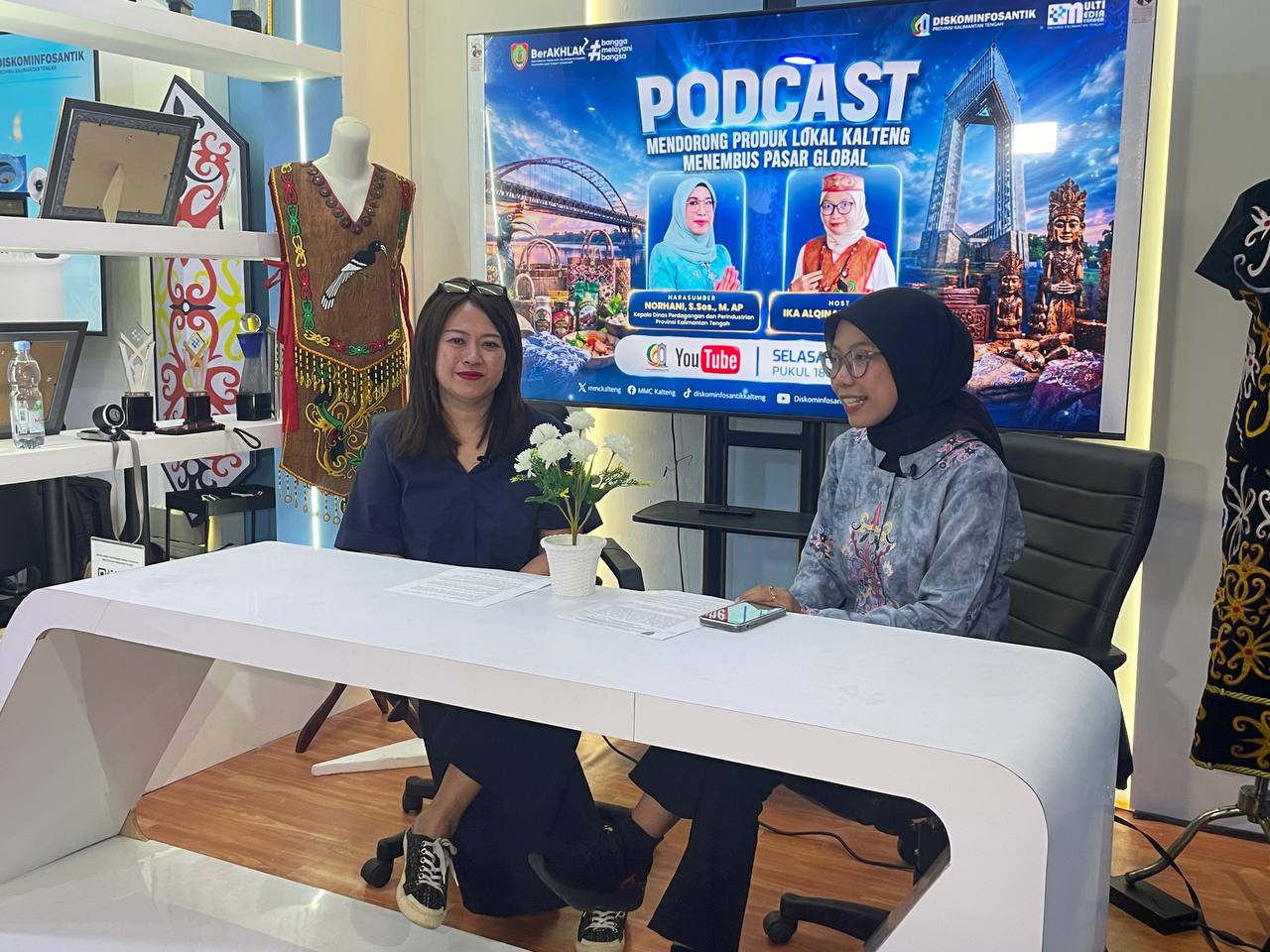 Podcast Kalteng Expo 2026 Bahas Strategi Penguatan IKM menuju Pasar Internasional