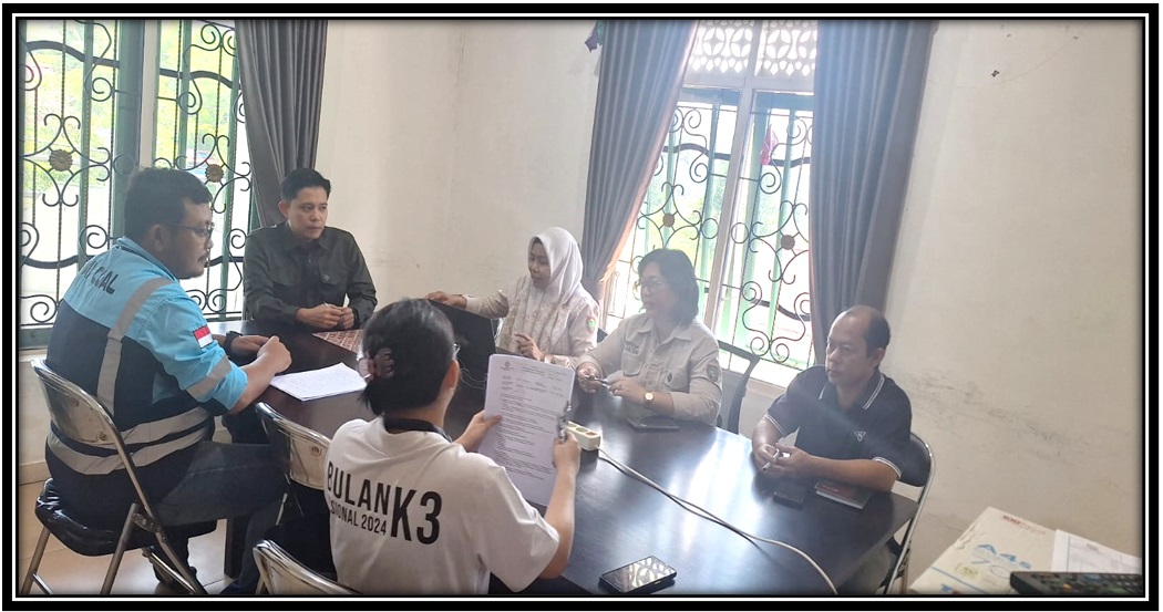 DPMPTSP Prov. Kalteng Bersama DPMPTSP Kabupaten Gunung Mas Laksanakan Kegiatan Pengawasan