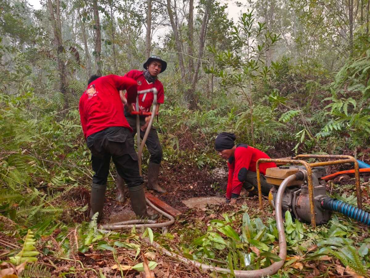 Posko Penanganan Darurat Perkuat Upaya Penanggulangan Karhutla di Kalteng