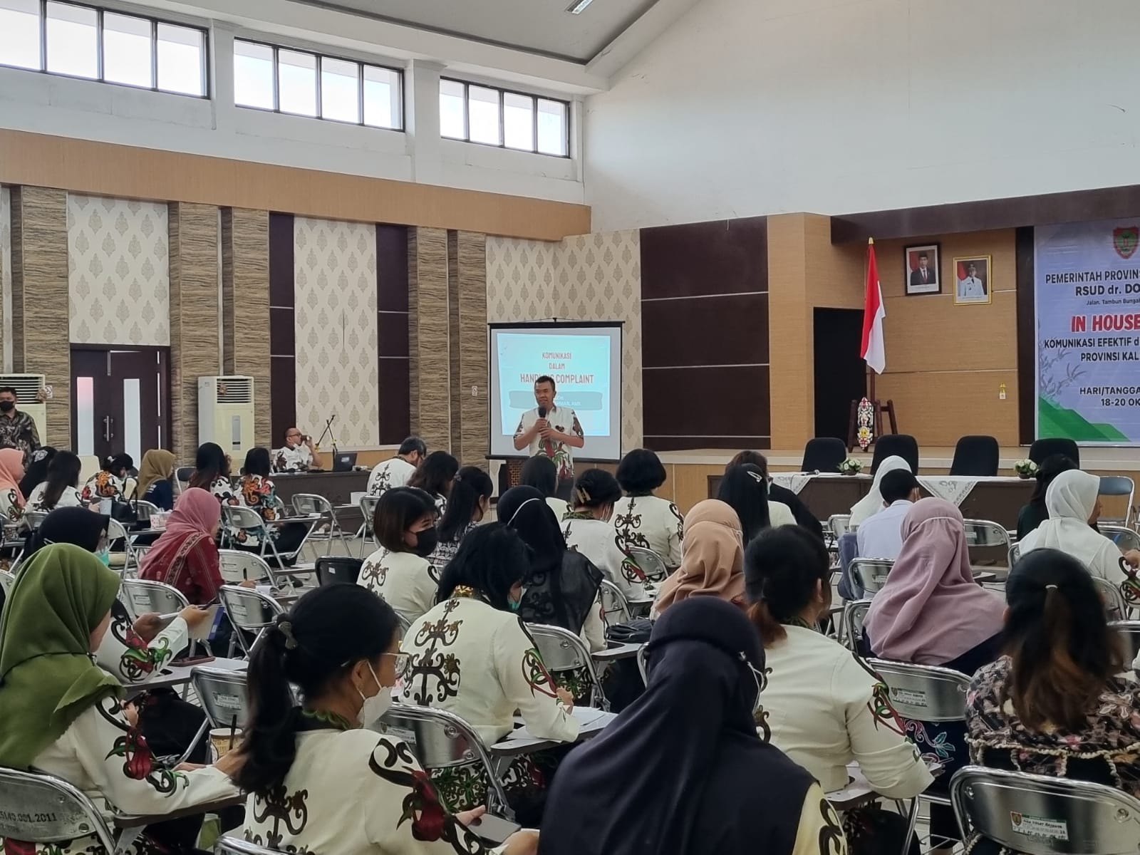 RSUD dr. Doris Sylvanus Laksanakan Kegiatan IHT Komunikasi Efektif