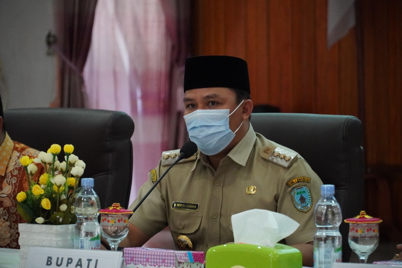 Bupati Lamandau Buka Entry Meeting Bersama BPK Perwakilan Provinsi Kalimantan