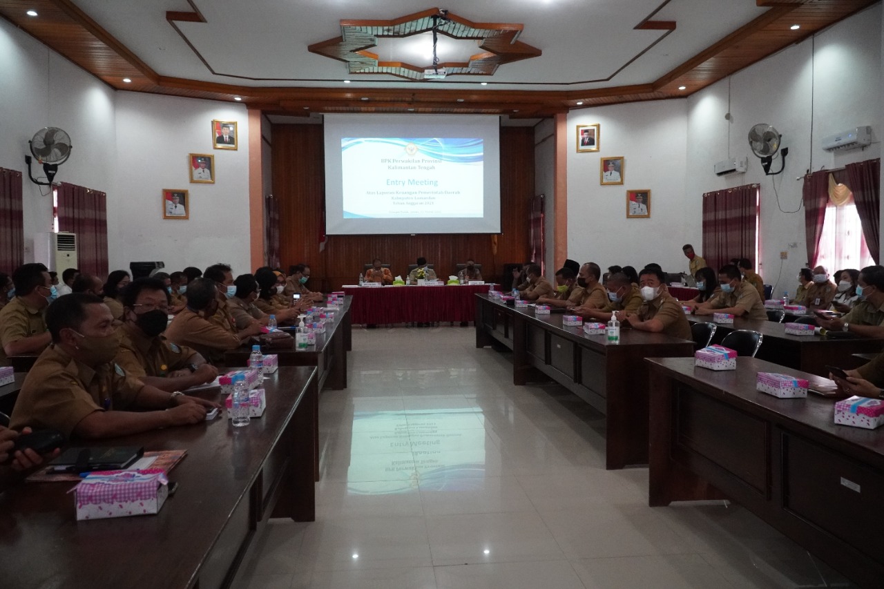 Bupati Lamandau Buka Entry Meeting Bersama BPK Perwakilan Provinsi Kalimantan