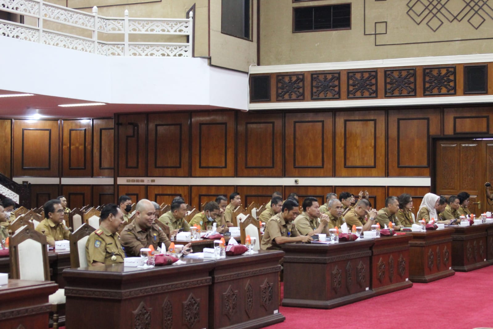 Wagub Kalteng Edy Pratowo Hadiri Rapat Paripurna ke-2 Masa Persidangan II Tahun Sidang 2023 DPRD Prov. Kalteng