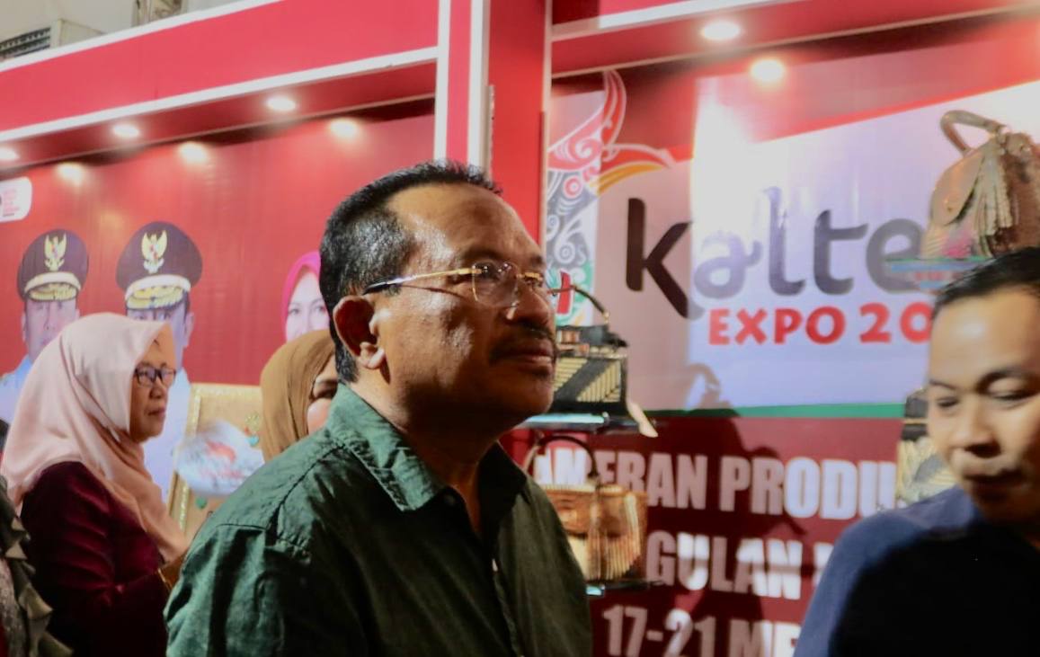 Stand Disbudpar Prov. Kalteng Menarik Minat Ratusan Pengunjung Tiap Harinya